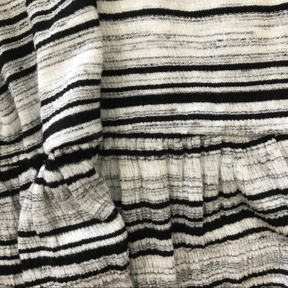 Lush Black and White Striped Flowy Cami Top - Picture 4 of 5